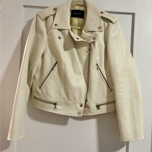 Deluc Gramercy Vegan Faux Leather Moto Jacket